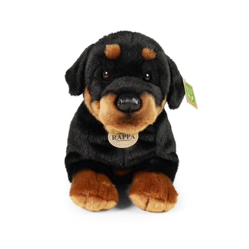 Afbeelding laden in galerijviewer, Pluche rottweiler hond 39 cm eco-vriende