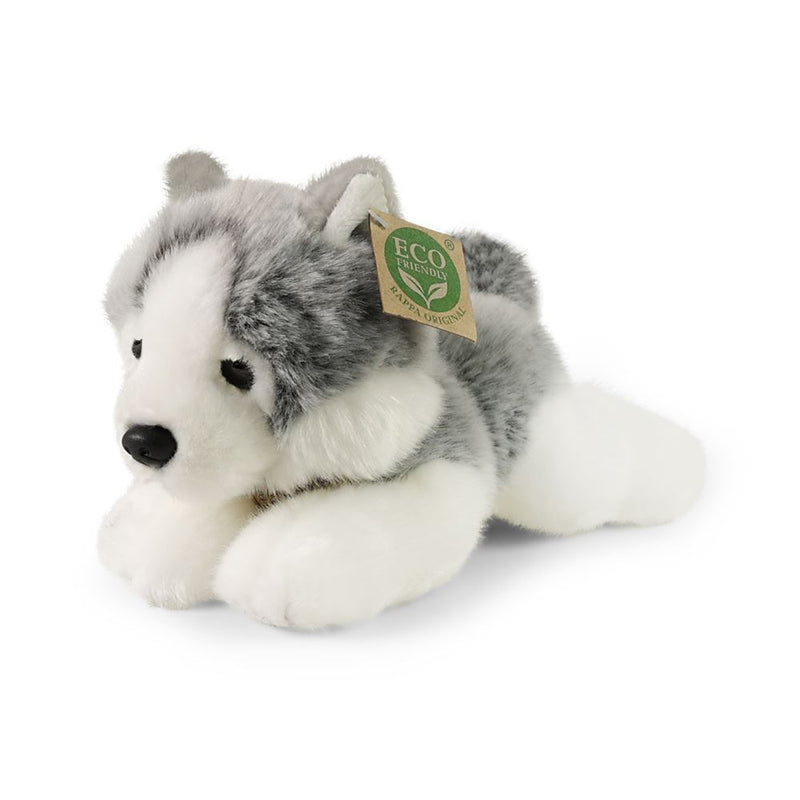 Afbeelding laden in galerijviewer, Pluche husky 24 cm eco-vriendelijk