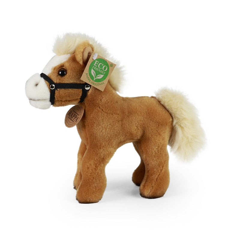 Afbeelding laden in galerijviewer, Pluche paard 20 cm eco-vriendelijk