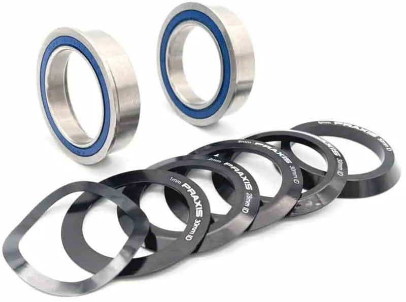 Afbeelding laden in galerijviewer, Praxis works bearing kit ceramic m30 in pf bb86 bb90 bb92