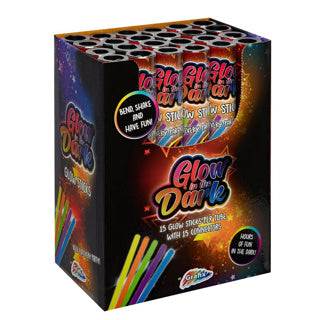 Afbeelding laden in galerijviewer, Grafix glowsticks 15 stuks in tube | 24 stuks