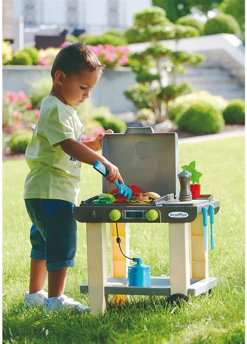 Afbeelding laden in galerijviewer, Ecoiffier barbecue met accessoires