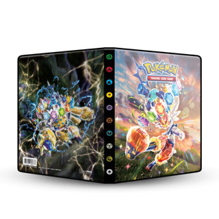 Afbeelding laden in galerijviewer, Pokémon portfolio tcg sv07 stellar crown 4-pocket