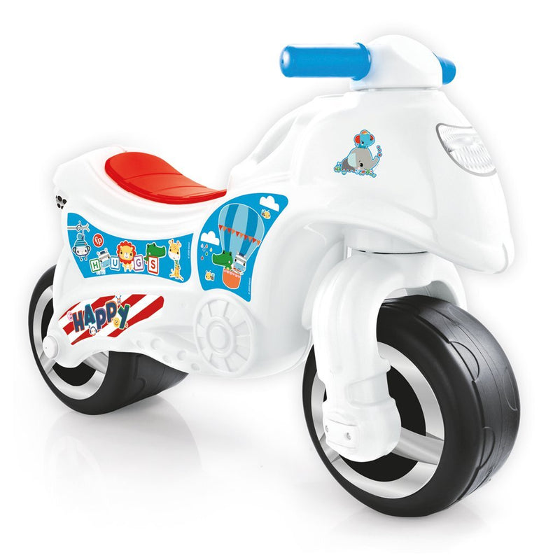 Afbeelding laden in galerijviewer, Dolu fisher price loopmotor wit blauw rood