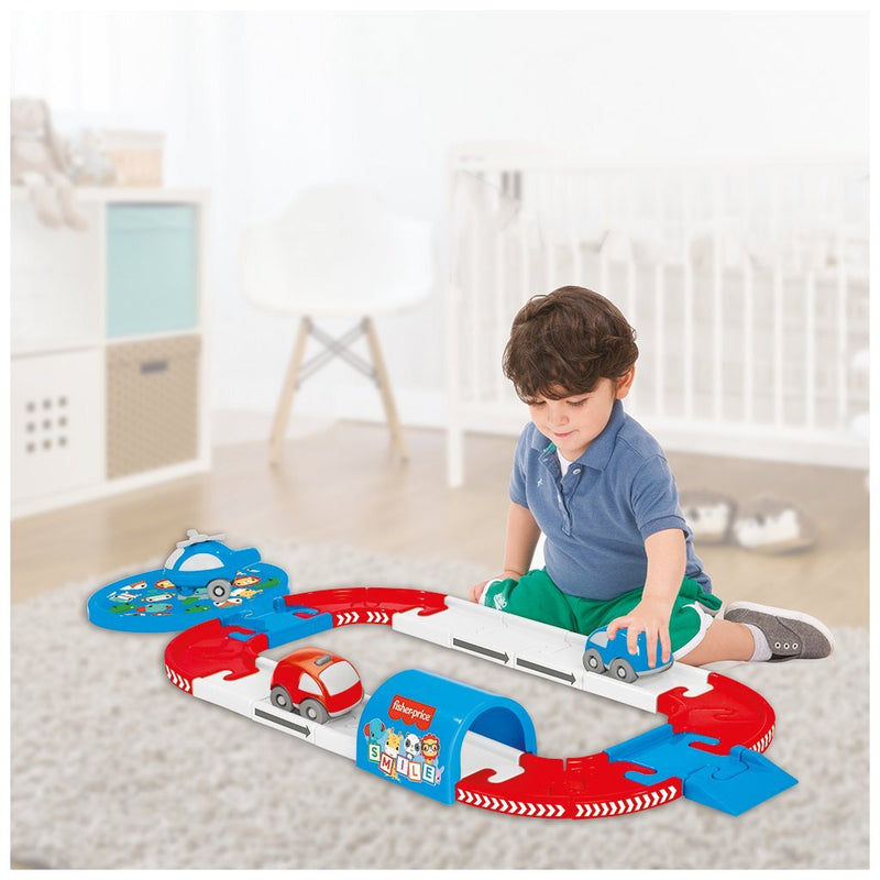 Afbeelding laden in galerijviewer, Dolu fisher price auto speelset