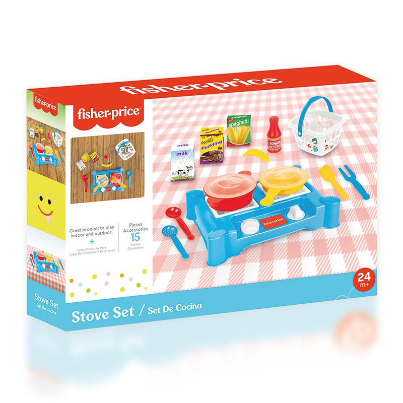 Afbeelding laden in galerijviewer, Dolu fisher price fornuis speelset