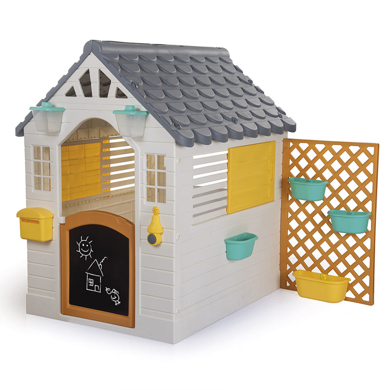 Afbeelding laden in galerijviewer, Dolu 3310 garden speelhuis met accessoires 140x127x107.5cm