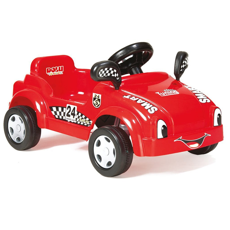 Afbeelding laden in galerijviewer, Dolu smart car trapauto 42x79x49 cm rood