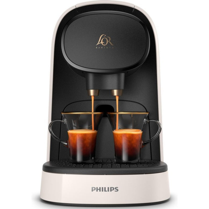 Afbeelding laden in galerijviewer, Philips lm8012 00 lor barista koffiecupmachine wit zwart