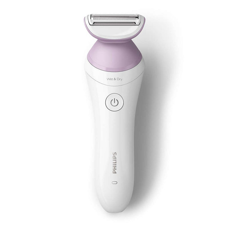 Afbeelding laden in galerijviewer, Philips brl136 00 lady shaver series 6000 scheerapparaat wit paars