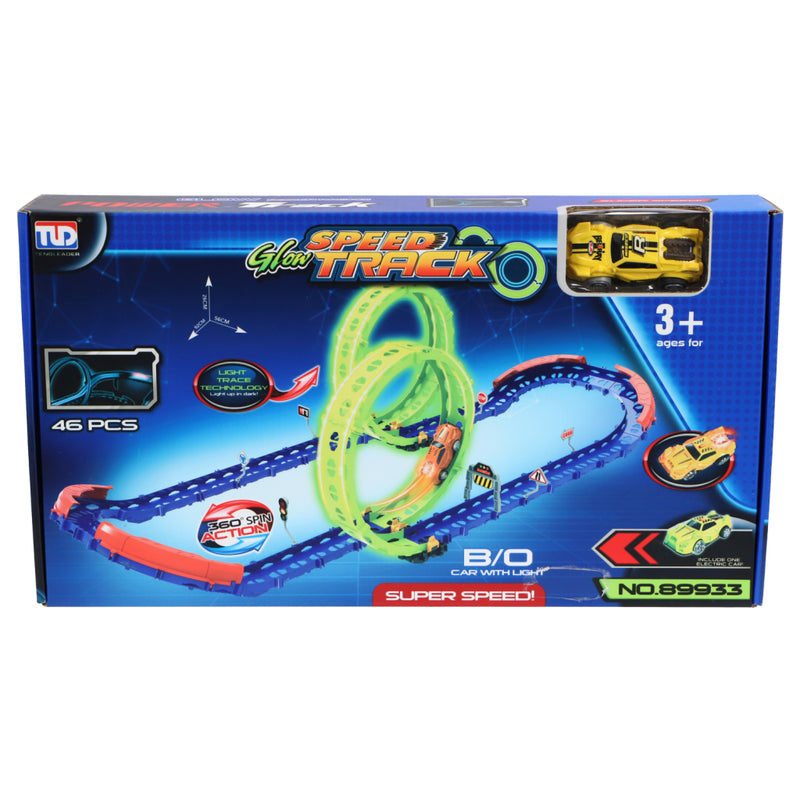 Afbeelding laden in galerijviewer, Overige merken speedtrack glow in the dark 46-delig