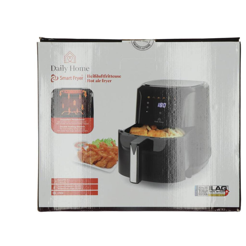 Afbeelding laden in galerijviewer, Daily home hetelucht friteuse 6 liter