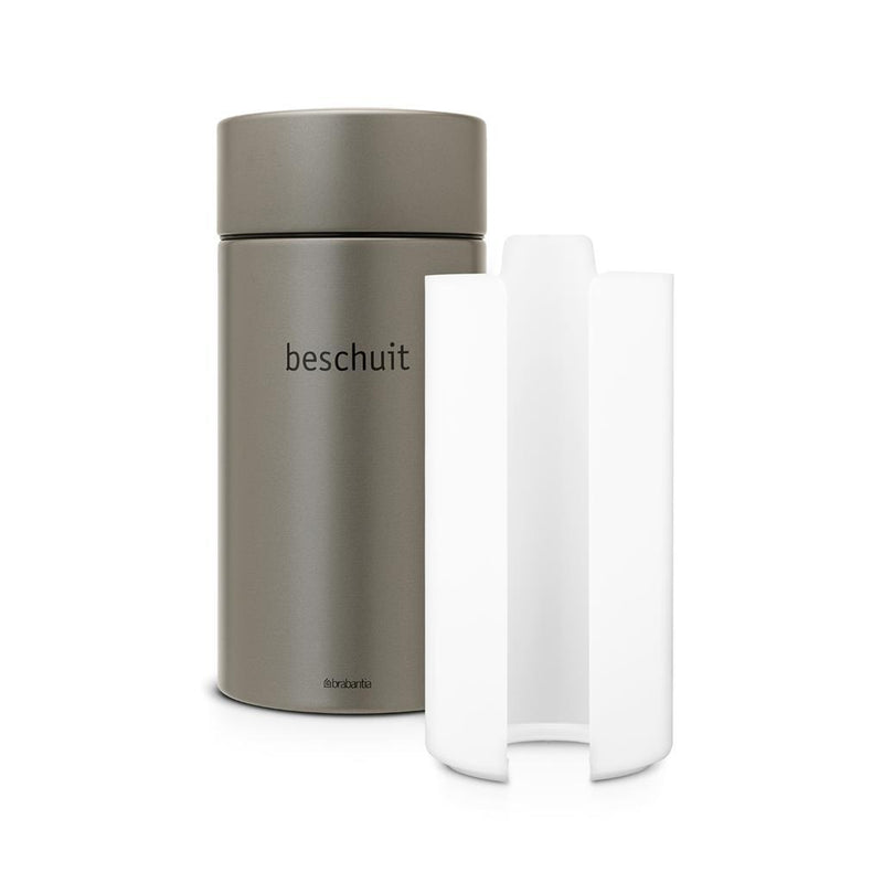 Afbeelding laden in galerijviewer, Brabantia Brabantia Beschuitbus Platinum met Lift 1.7L