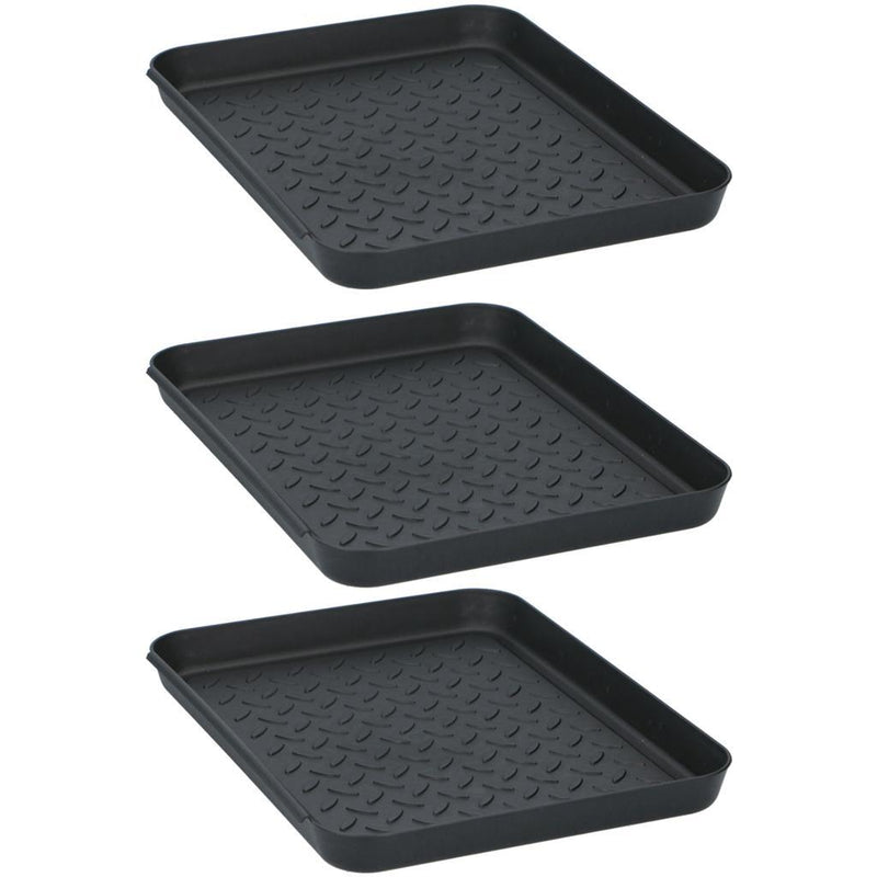 Afbeelding laden in galerijviewer, Tom multifunctionele bakken 35x27.5x3 cm 3 stuks zwart