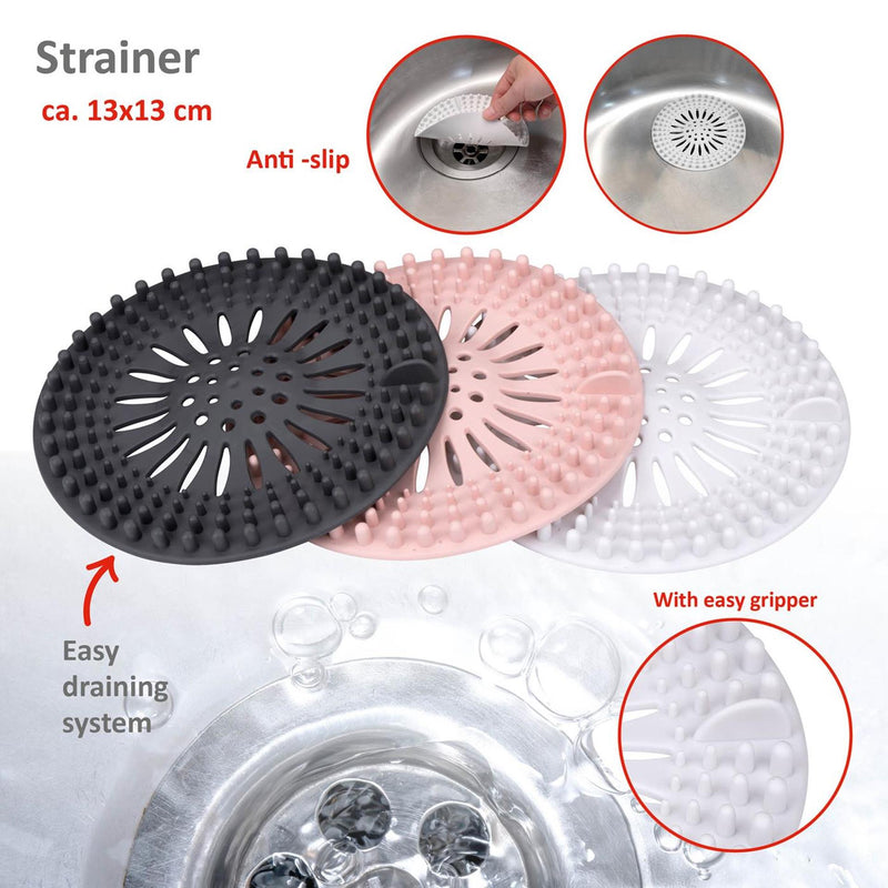 Afbeelding laden in galerijviewer, Alpina gootsteenzeef anti-slip ø13cm