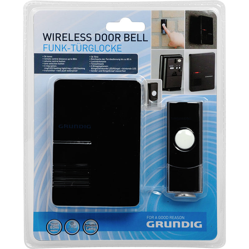 Afbeelding laden in galerijviewer, Grundig Deurbel draadloos Grundig*