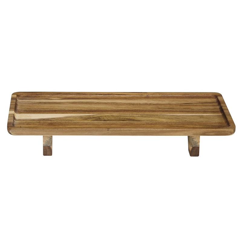 Afbeelding laden in galerijviewer, Alpina serveerplank accacia 38,3x20,5x5,5cm fsc