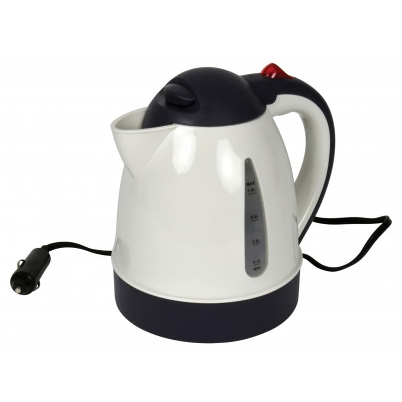 Afbeelding laden in galerijviewer, Carpoint Waterkoker 24 V 1 L wit