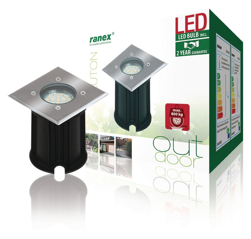 Afbeelding laden in galerijviewer, Ranex ra-0158620 led grond spot 3 w 230 lm 3000 k