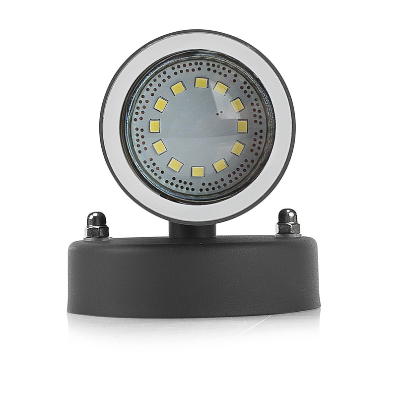 Afbeelding laden in galerijviewer, Smartwares gwl-176-hg buiten wandlamp grijs rvs