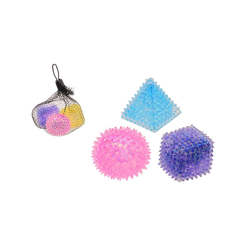 Afbeelding laden in galerijviewer, Johntoy slow rise squeeze glitter vormen - 3st.