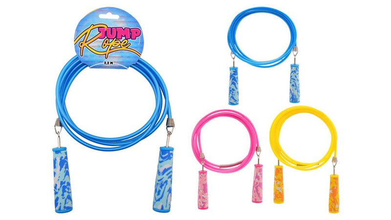 Afbeelding laden in galerijviewer, Johntoy summertime springtouw 3 ass. 2,1 meter.