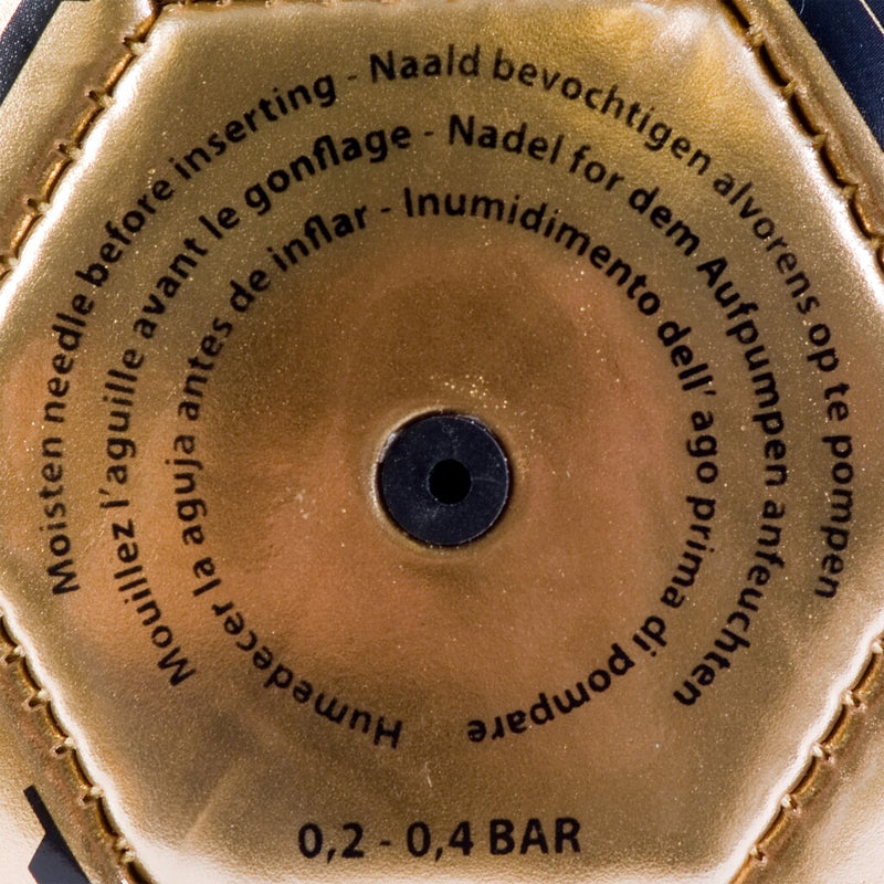 Afbeelding laden in galerijviewer, Sportx mini voetbal gold metallic 16cm 160-180gr.