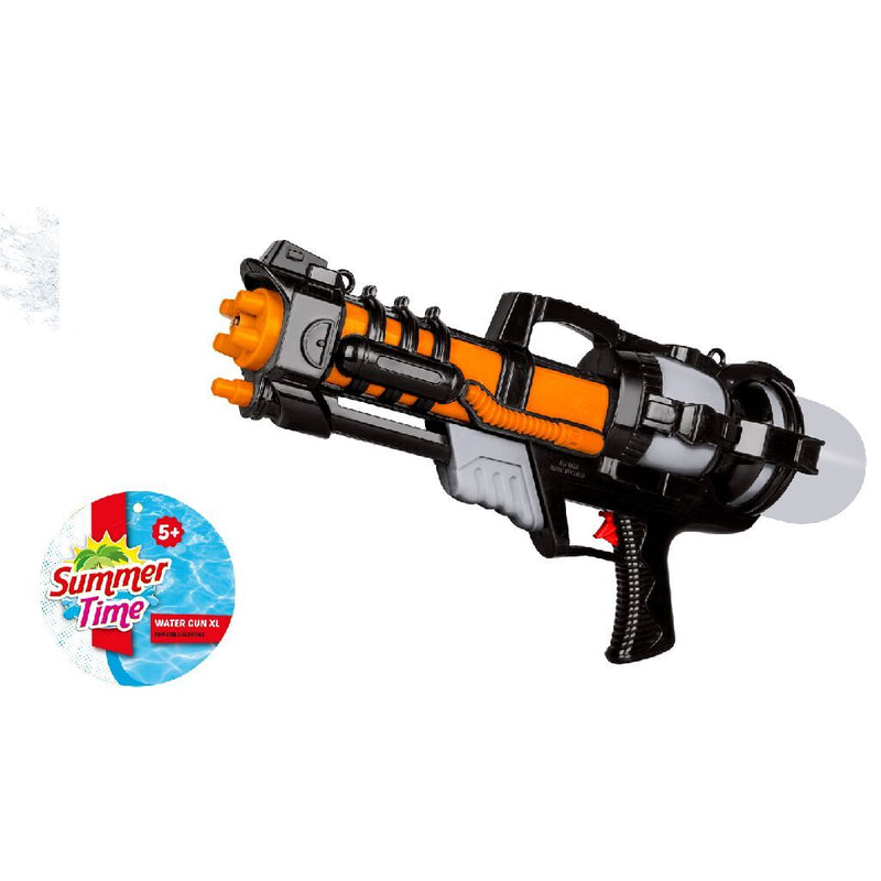 Afbeelding laden in galerijviewer, Summertime waterpistool 58 cm oranje zwart grijs