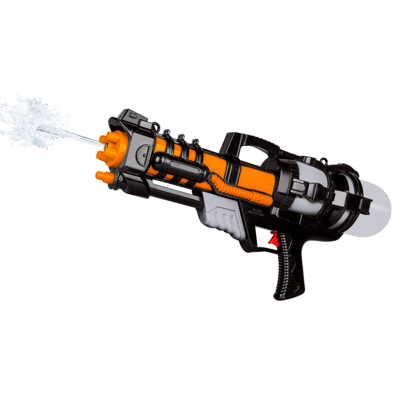Afbeelding laden in galerijviewer, Summertime waterpistool 58 cm oranje zwart grijs