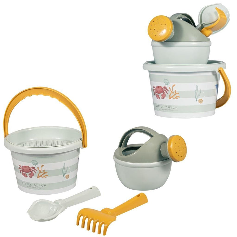 Afbeelding laden in galerijviewer, Little dutch fresh greens strandset 5-delig