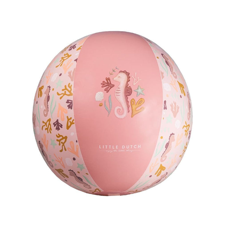 Afbeelding laden in galerijviewer, Rubo toys little dutch ocean dreams strandbal roze 35cm