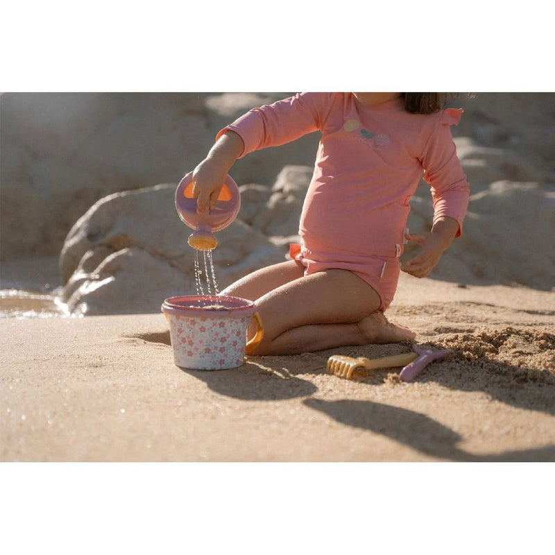 Afbeelding laden in galerijviewer, Little dutch pink flower strandset 5-delig roze