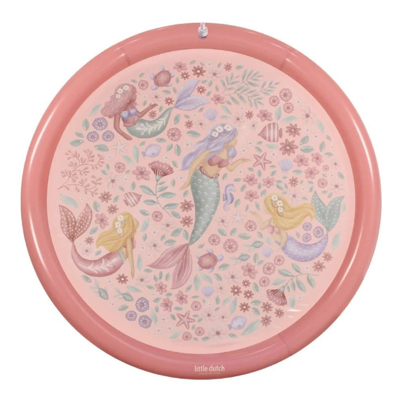 Afbeelding laden in galerijviewer, Rubo toys little dutch dreamy mermaid sprinklermat 150cm (2016383)