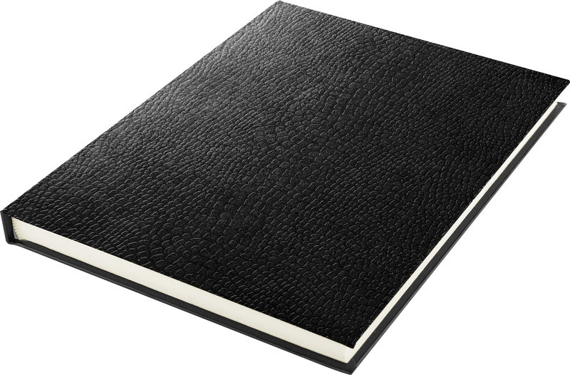 Afbeelding laden in galerijviewer, Kangaro schetsboek a5 - hardcover slang imprint - 140 blanco pagina's - 120 grams creme papier