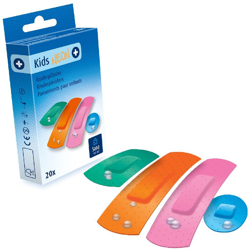 Afbeelding laden in galerijviewer, Sana first aid kids pleisterstrips 20 stuks