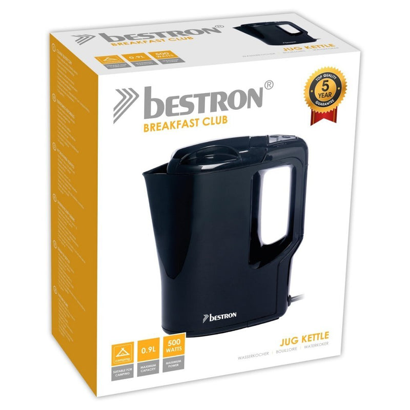 Afbeelding laden in galerijviewer, Bestron awk810 waterkoker 1l 500w zwart