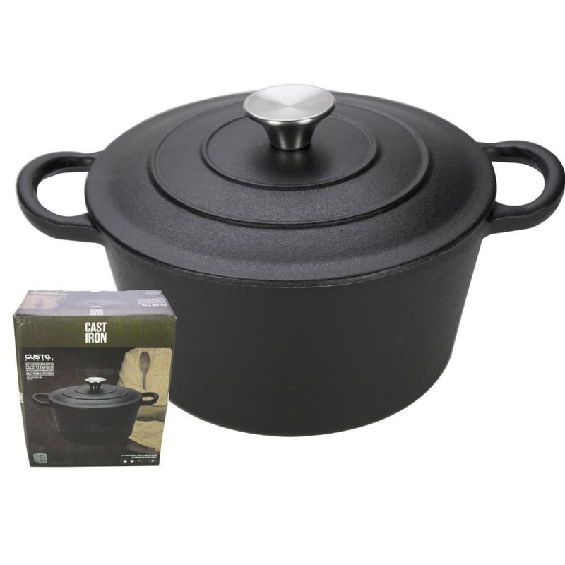 Afbeelding laden in galerijviewer, Gusta gietijzeren braadpan 24 cm