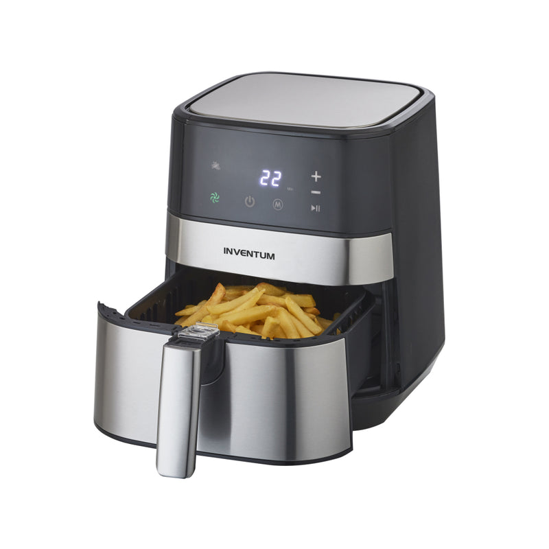 Afbeelding laden in galerijviewer, Inventum gf350hld hetelucht friteuse 3.5l 1500w zwart rvs