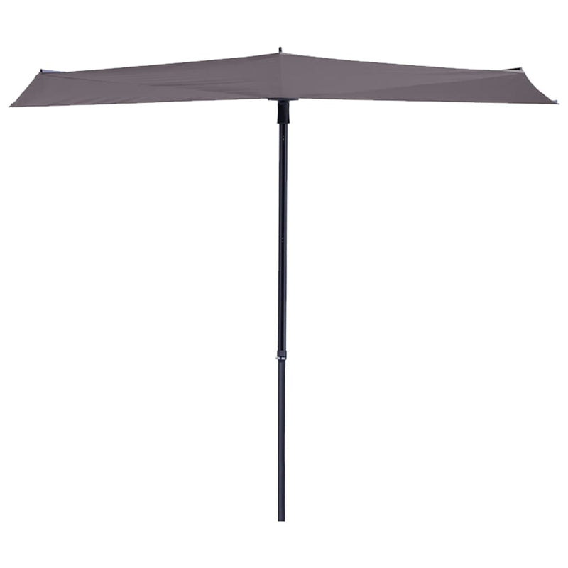 Afbeelding laden in galerijviewer, Madison balkonparasol sun wave 270x150 cm taupe pac3p015