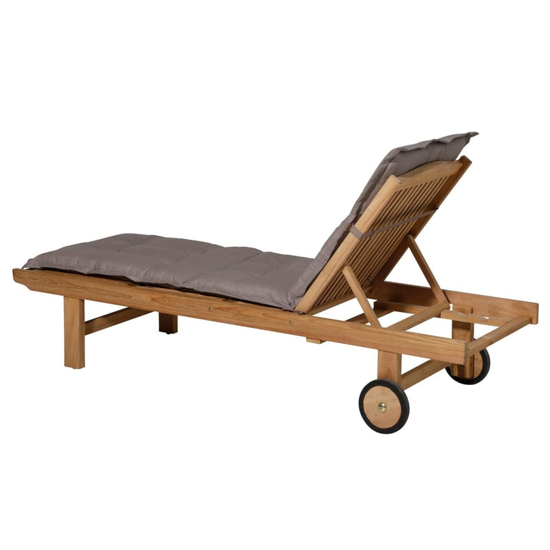 Afbeelding laden in galerijviewer, Madison ligbedkussen basic 200x60 cm taupe