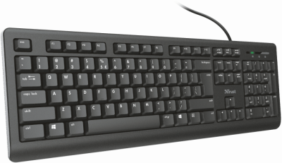 Afbeelding laden in galerijviewer, Trust primo stil qwerty toetsenbord