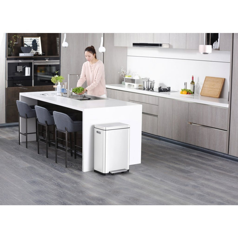 Afbeelding laden in galerijviewer, EKO EKO X-Cube Pedaalemmer 2x20L Wit