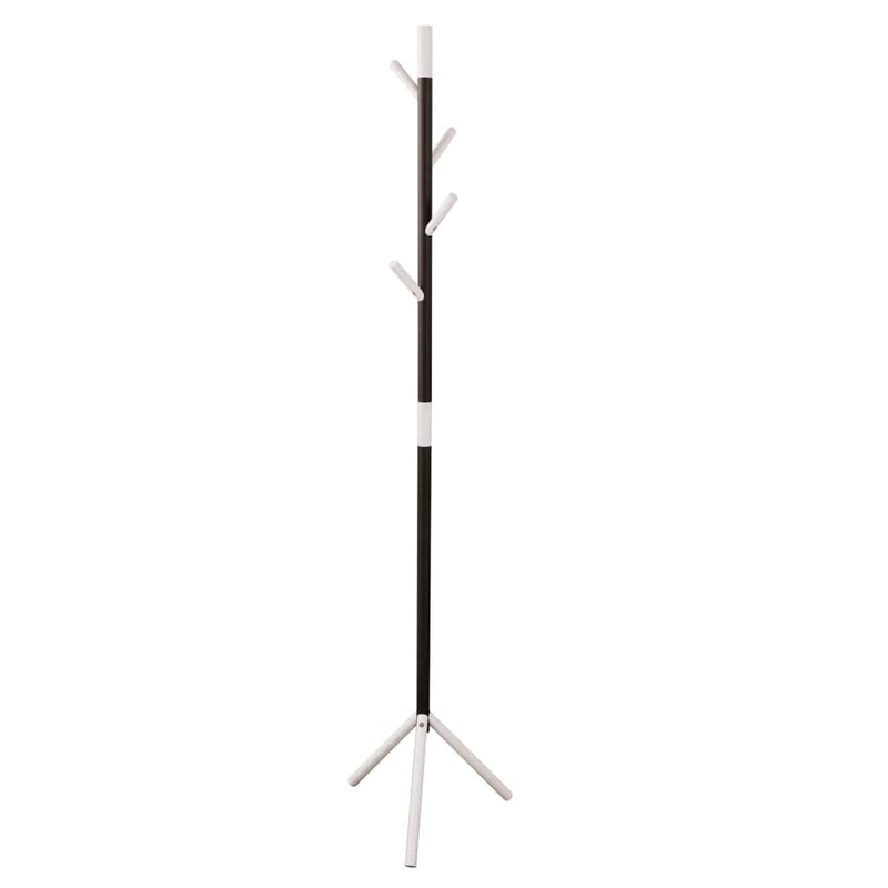 Afbeelding laden in galerijviewer, V-part kapstok linair staand met 4 haken 180 cm wit