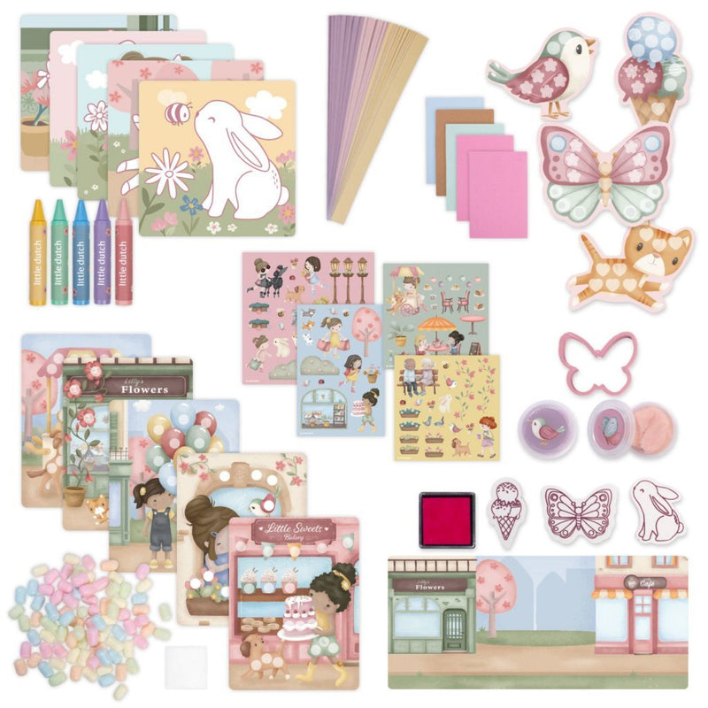 Afbeelding laden in galerijviewer, Little dutch rosa creativity box xl