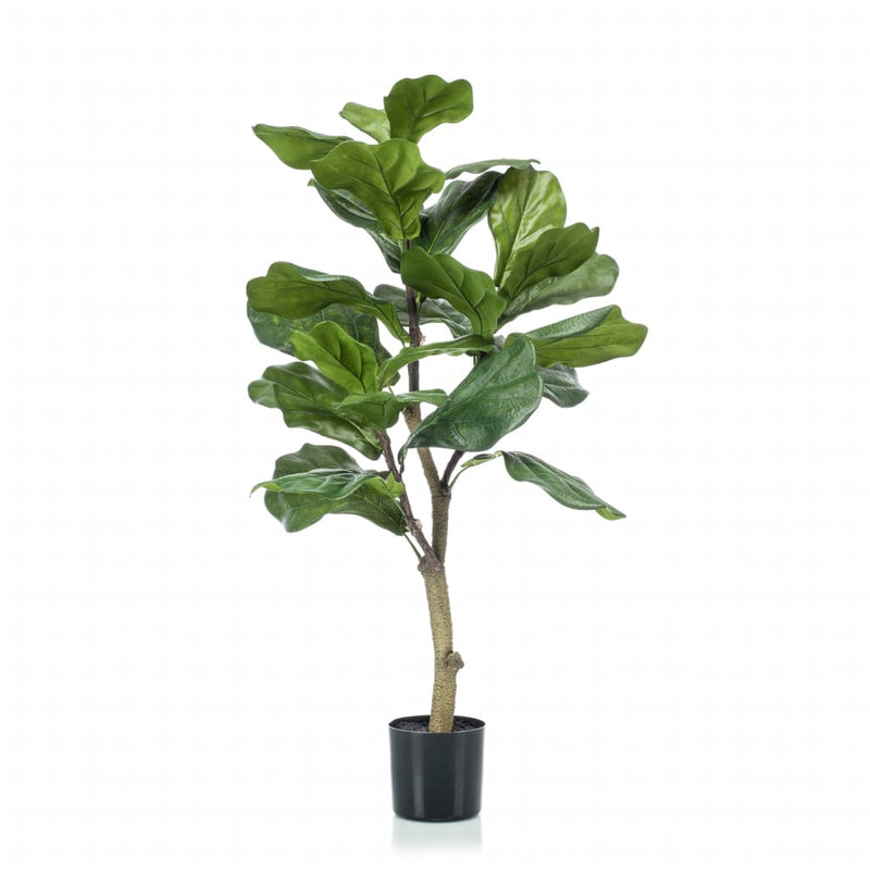 Afbeelding laden in galerijviewer, Emerald kunstplant vioolbladplant 90 cm