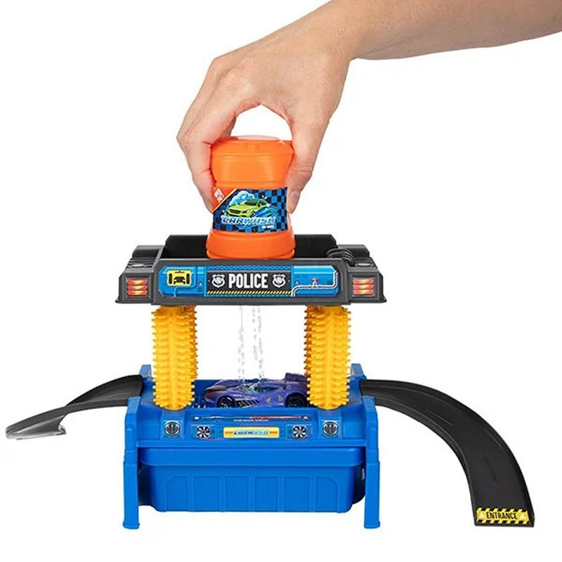 Afbeelding laden in galerijviewer, Toi-toys turbo racers car wash set