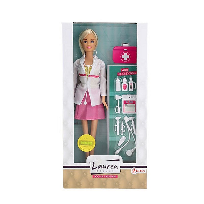 Afbeelding laden in galerijviewer, Lauren Tienerpop Dokter + Accessoires