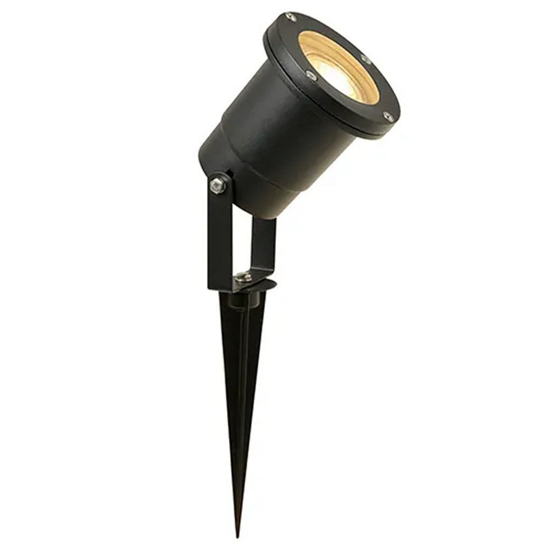 Afbeelding laden in galerijviewer, Simply design led spikespot gu10 5w 3000k zwart metaal