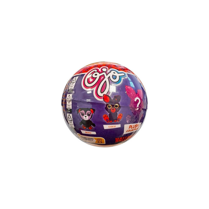 Afbeelding laden in galerijviewer, Ojo halloween pluche collectables 10cm 4 assorti