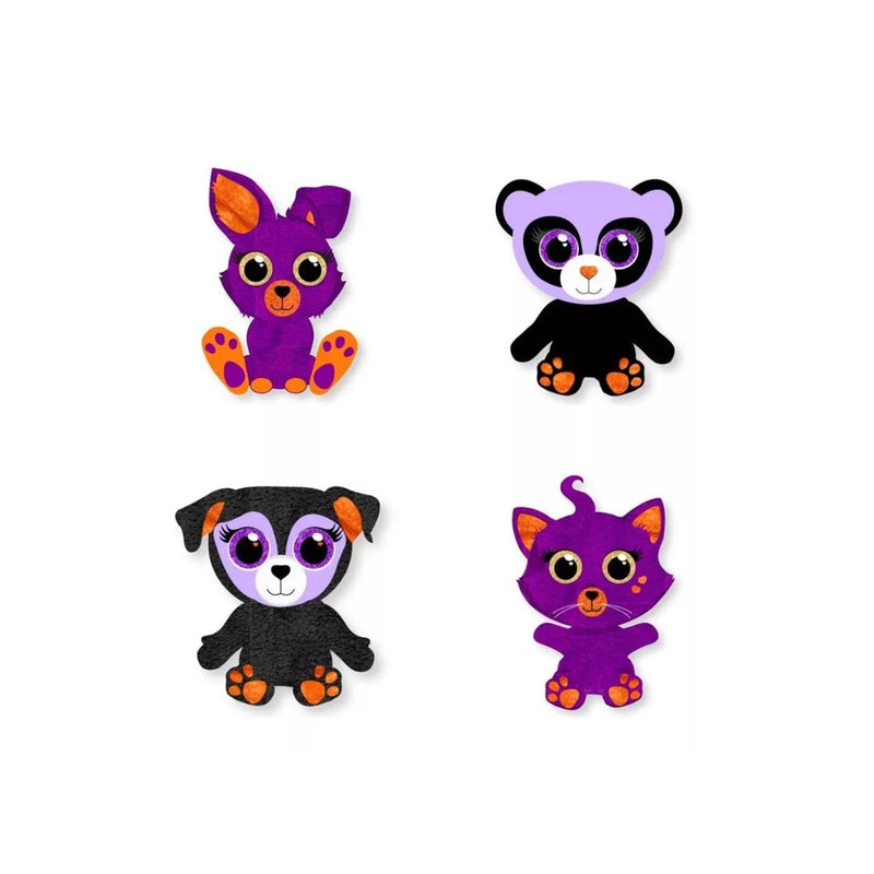 Afbeelding laden in galerijviewer, Ojo halloween pluche collectables 10cm 4 assorti